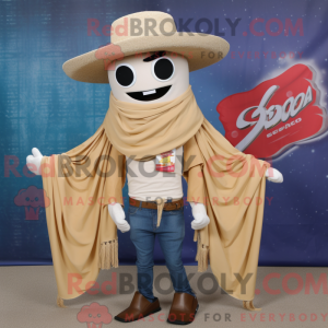 Tan Pad Thai mascot costume...