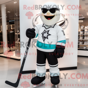 White Ice Hockey Stick...
