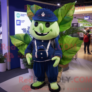 Navy Beanstalk maskot...