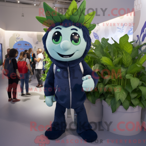 Navy Beanstalk maskot...