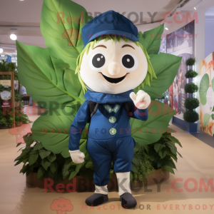 Navy Beanstalk maskot...