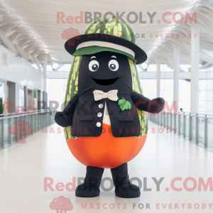 Mascotte de Melon noir...