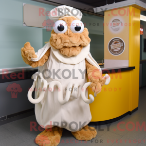 Cream Fried Calamari maskot...