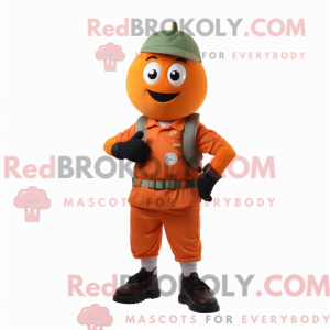 Oransje Squash maskot...