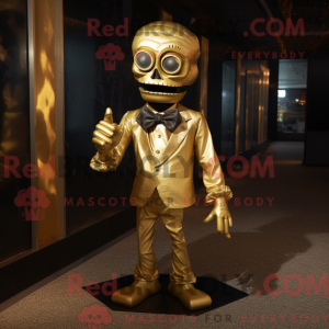Personaggio mascotte Gold...