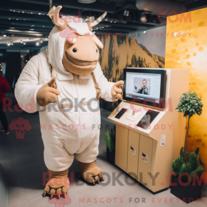 Cream Woolly Rhinoceros...