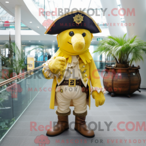 Disfraz de mascota pirata...