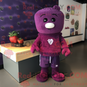 Postava maskota Purple...