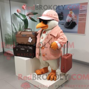Maskotka Peach Dove w...