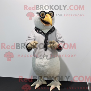 Hvid Perlehøns maskot...