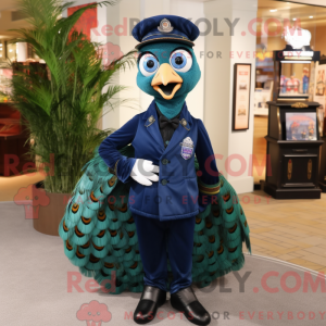 Costume de mascotte de paon...