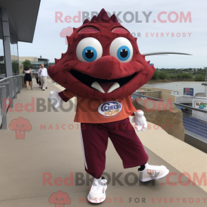Maroon Fish Tacos mascot...