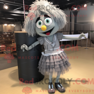 Grande figura de máscara de...