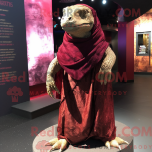 Maroon Komodo Dragon...