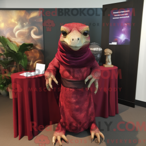 Maroon Komodo Dragon...