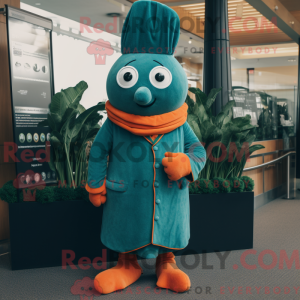 Costume mascotte de carotte...