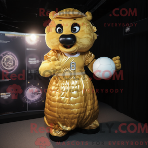 Disfraz de mascota Gold...