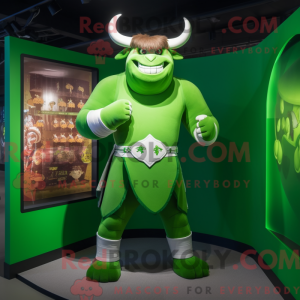 Postava maskota Green Beef...