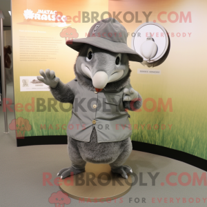 Costume mascotte de tatou...