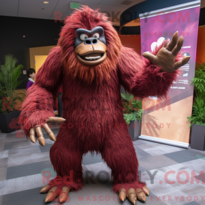 Maroon Sasquatch...