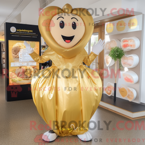 Gold Heart maskot...
