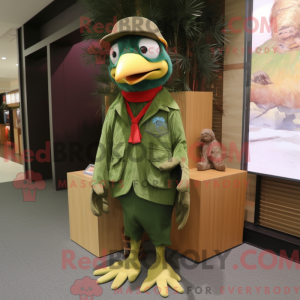 Costume mascotte de pic...