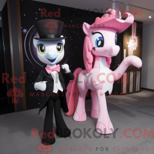 Maskottchenkostüm Pink Mare...