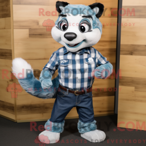 Costume mascotte de Skunk...