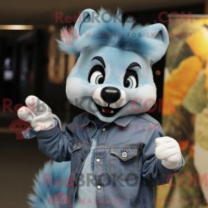 Costume mascotte de Skunk...