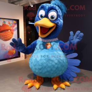 Personaggio mascotte pollo...