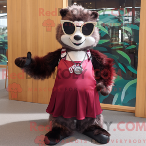 Disfraz de mascota Maroon...