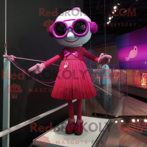 Postava maskota Magenta...
