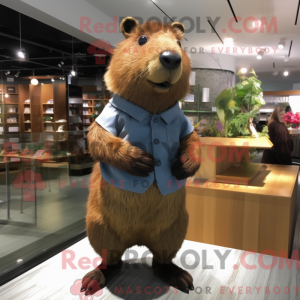 Bruin capibara...