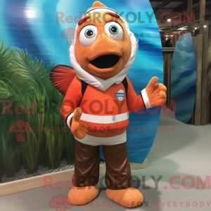 Brown Clown Fish maskerad...