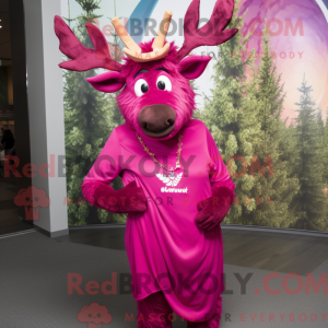 Costume de mascotte d élan...