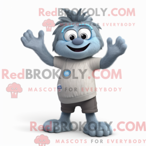 Gray But mascottekostuum...