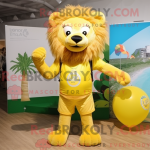 Costume de mascotte de Lion...