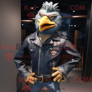 Navy Chicken mascot costume...