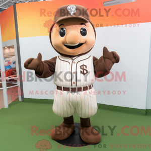 Brun baseball handske...
