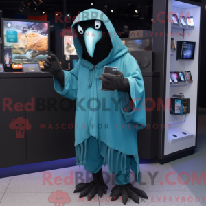 Postava maskota Cyan Crow...