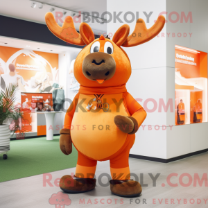 Máscara Orange Elk com...