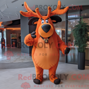 Máscara Orange Elk com...