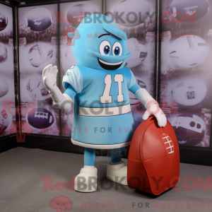 Postava maskota Sky Blue...