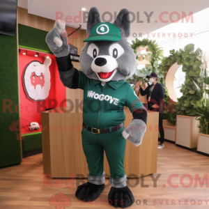Forest Green Say Wolf...