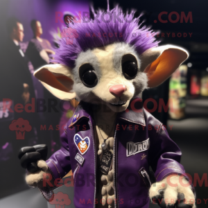Paars Aye-Aye...