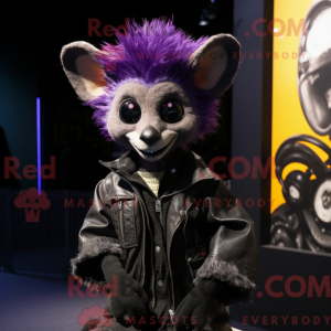 Lilla Aye-Aye maskot...