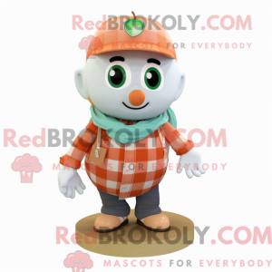 Peach Armband maskot kostym...
