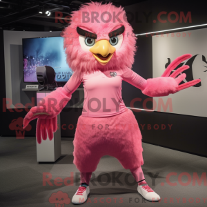 Disfraz de mascota Pink...