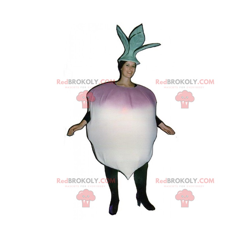 Mascote vegetal - Nabo - Redbrokoly.com