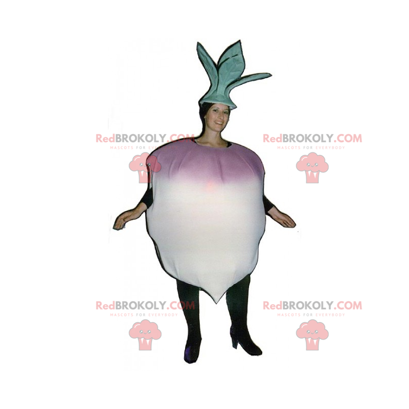 Mascotte vegetale - Rapa - Redbrokoly.com